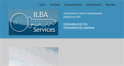 Desktop Screenshot of ilba-services.com