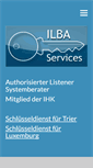 Mobile Screenshot of ilba-services.com